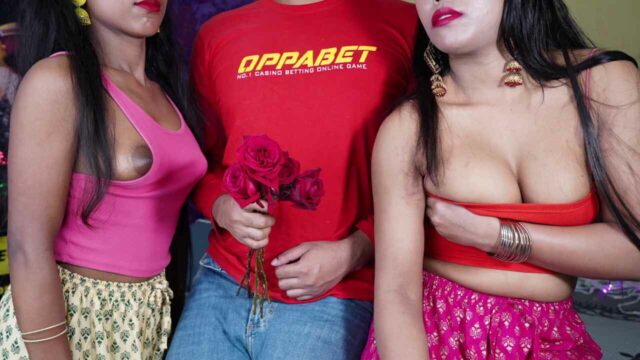 Valentines Day Double Sisters Fuck 2022 Hot Hindi Sex Video